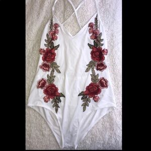 Zaful floral one piece